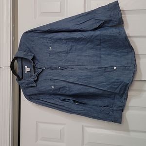 Old Navy Denim Button Down XL Long Sleeve